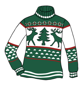 UGLY CHRISTMAS SWEATER DOUBLEHEADER THEME